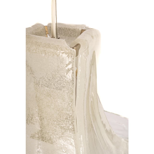 1970s Murano Pendant Light attributed to Kalmar, 1970s For Sale - Image 5 of 14