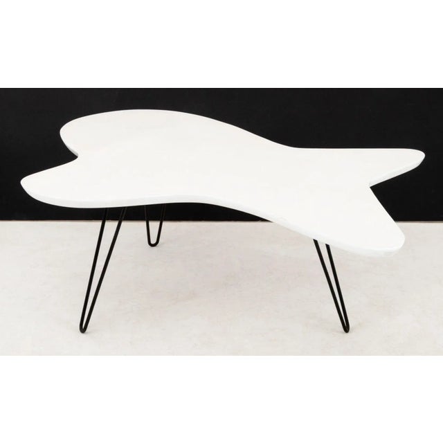 Late 20th Century Jens Risom Modernica "Amoeba" Style Coffee Table For Sale - Image 5 of 7
