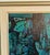 Yosl Bergner, Israeli Expressionist Oil Painting Yosl Bergner Modernist Abstract Composition, 1961 For Sale - Image 9 of 13
