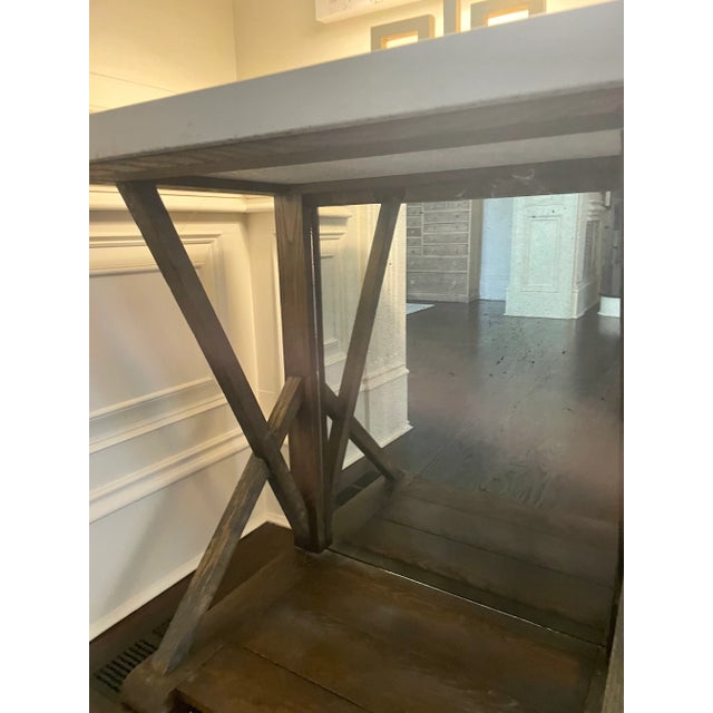 2020s Holland & Co. "Saltire" Consoles- Custom Size For Sale - Image 5 of 10