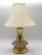 Gold Swedish Glass Gold Foiled Table Lamp by Rosdala Glasbruk, 1960s For Sale - Image 8 of 8