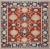Mansour Square Handmade Turkish Rug For Sale