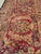 Antique Kerman Carpet, Persian Handmade Oriental Rug, Red and Blue, Allover For Sale - Image 9 of 18