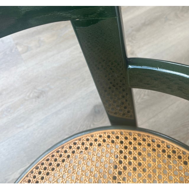 Italian Burl Pattern Chair For Sale - Image 4 of 4