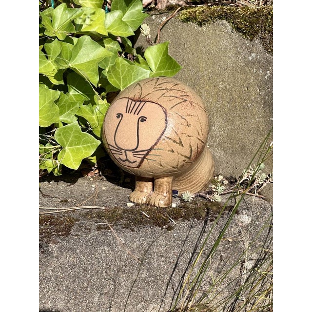 Africa Series Lion in Ceramic by Lisa Larson for Gustavsberg, Sweden, 1960s For Sale - Image 18 of 18
