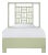 Finn Platform Bed Twin Extra Long - Celery Green For Sale