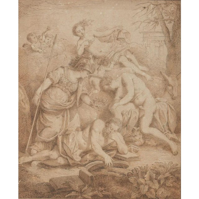 Allegorical Scene is an original modern artwork attributed to the Louis Fabricius Dubourg in the first half of the XVIII...