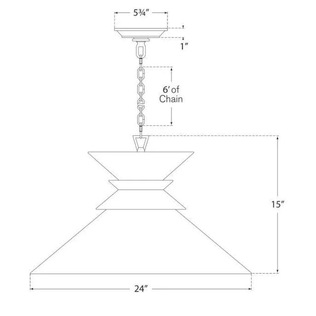 Modern Chapman & Myers for Visual Comfort Signature Alborg Large Stacked Pendant in Antique-Burnished Brass with Matte White Shade For Sale - Image 3 of 3