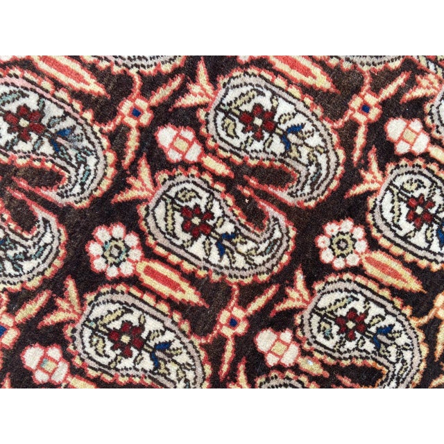 Antique Yazd Rug, 1890s For Sale - Image 6 of 18