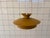This vintage Danish pendant lamp has recently been professionally restored and refinished in a beautiful ochre yellow /...