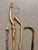 Late 20th Century Late 20th Century Set Four Rustic Twisted and Knobby Carved Walking Sticks For Sale - Image 5 of 8