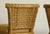 Wood Pair, McGuire San Francisco Woven Rawhide Counter Stools, Late 20th Century For Sale - Image 7 of 10