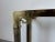 Hollywood Regency Mastercraft Greek Key Brass Console Table/ Sold For Sale - Image 4 of 12