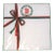 The Everglades Club Sealed Pack of Christmas Notepad Wreath Stationery (New W/ Red & Green Ribbon) For Sale