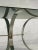 Vintage Metal, Glass, and Acrylic Glass Dining Table & Chairs Set, Set of 5 For Sale - Image 12 of 13
