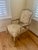 Massoud Luxe Bergere Chair Handcrafted chair. • 27"W × 31"D × 41"T with 20"W × 22"D seat and 25"T arms. • Mahogany frame...