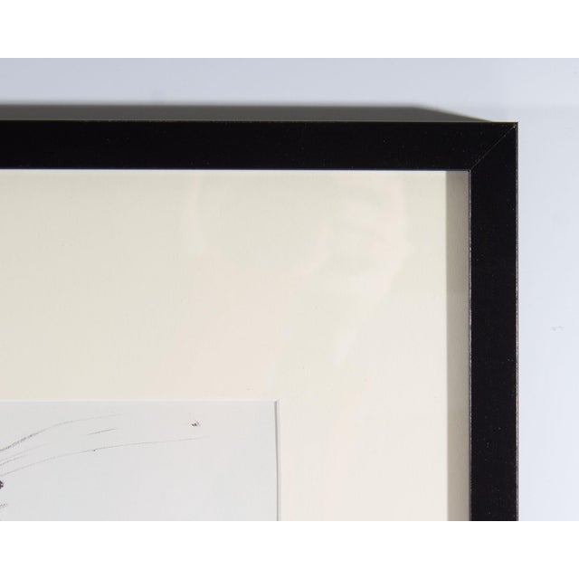 Realism Charcoal Portrait Drawing of a Gentleman by James L. Bruch For Sale - Image 3 of 8