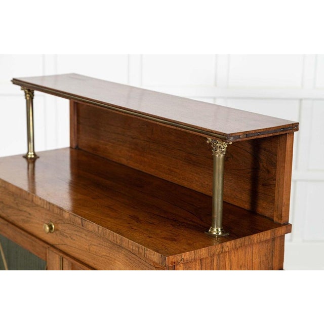 English Regency Rosewood Chiffonier, 1800s For Sale - Image 14 of 16