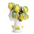 DESCRIPTION This d'arte ceramic sculpture with lemons is hand crafted by Ivana Dolfi in Montelupo, Italy. The modern art...
