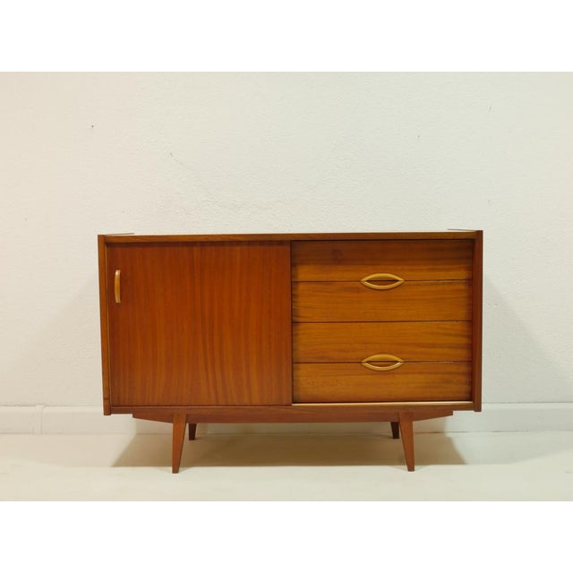 Mid-Century Beech and Spruce Sideboard, Germany, 1960s For Sale - Image 16 of 16