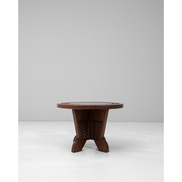 20th Century African Carved Wooden Coffee Table in Original Patina For Sale - Image 18 of 18