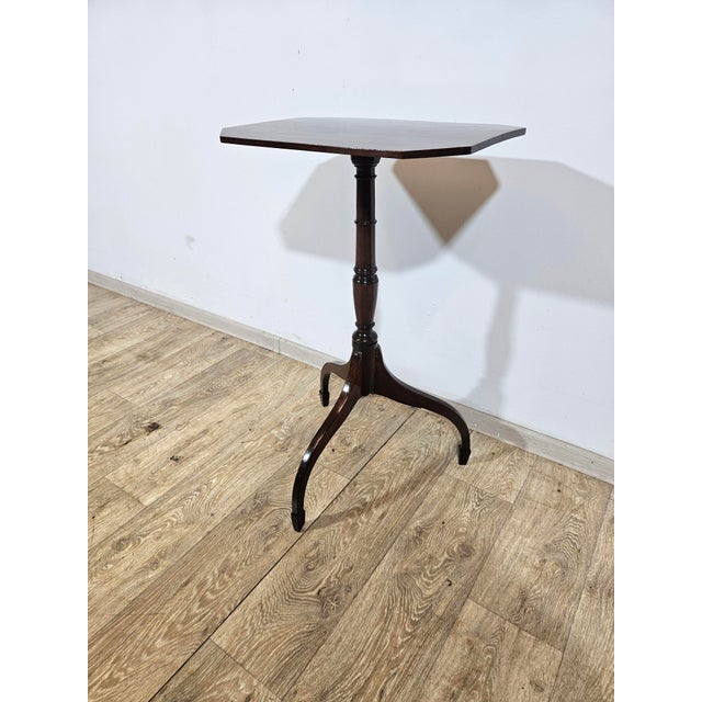 Antique Victorian Mahogany Side Table, 1800s For Sale - Image 15 of 16
