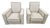 A superb pair of British Art Deco reclining armchairs dating to circa 1930, combining bold geometric proportions with the...