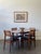 Mid-Century Modern Mid Century Walnut and Cane Dining Set For Sale - Image 3 of 16