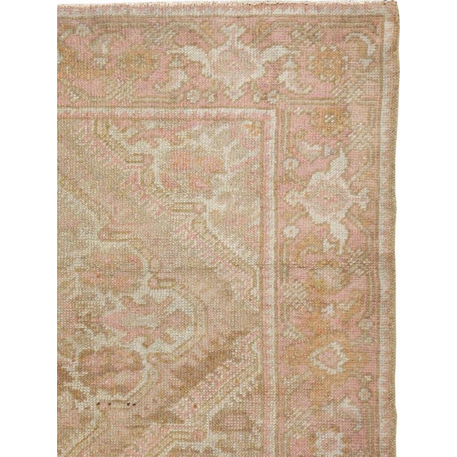 Rustic Galerie Shabab Collection Mid-20th Century Turkish Anatolian Accent Rug For Sale - Image 3 of 10