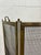 Brass 3 Panel Folding Fire Screen Mesh Insert For Sale In New York - Image 6 of 10
