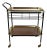 Mid-Century Bar Trolley in Brass, 1960s For Sale
