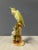 Ceramic 1940s California Pottery Ceramic Tropical Cockatoo on Hibiscus Branch Statue For Sale - Image 7 of 13