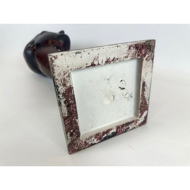 Mid-Century Hand-Crafted Female Head Mannequin Sculpture, 1950s For Sale - Image 9 of 18