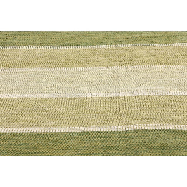 Mid 20th Century Vintage Swedish Rollakan Rug, 04'06 X 06'11 For Sale - Image 5 of 10