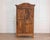 Wood Small 18th Century Louis XV–Period Curved Cabinet in Bleached Oak, France For Sale - Image 7 of 8