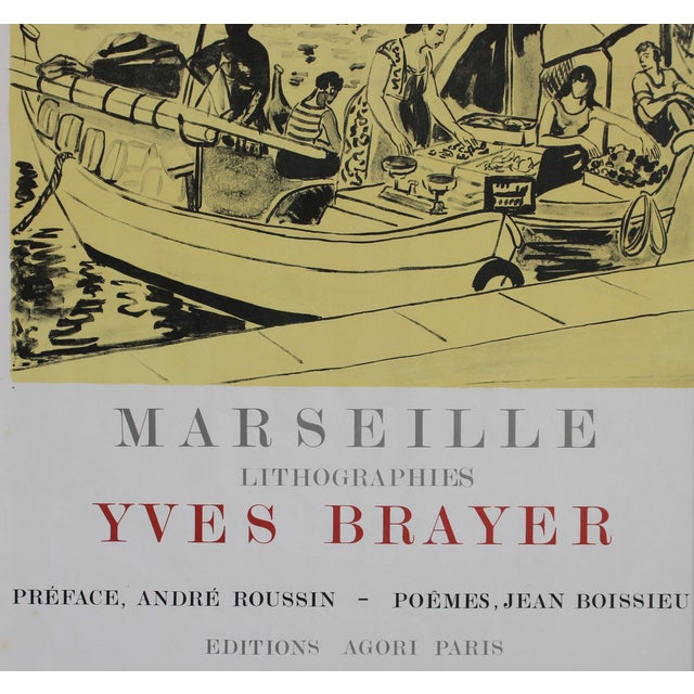 Vintage French Exhibition Poster after Yves Brayer, 1975 For Sale - Image 8 of 11