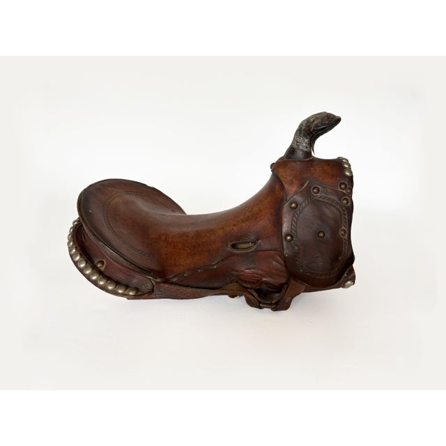 1920s 1920s Antique Pony Saddle For Sale - Image 5 of 11
