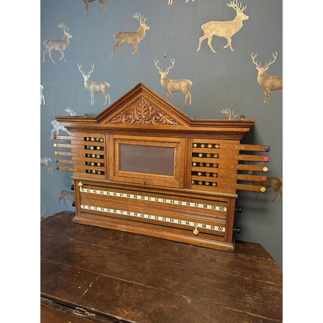 Scoreboard for Billiards or Snooker, 1890s For Sale - Image 14 of 14