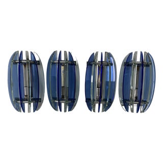 Wall Lamps from Veca, Italy, 1970s, Set of 4 For Sale