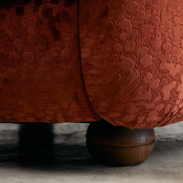 Lounge Chair in Velvet For Sale - Image 14 of 18