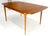 Tapered Legs Walnut 3 Leaves Danish Mid Century 66" Long Dining Table MINT! 3 x 12" leaves with an extended table length...