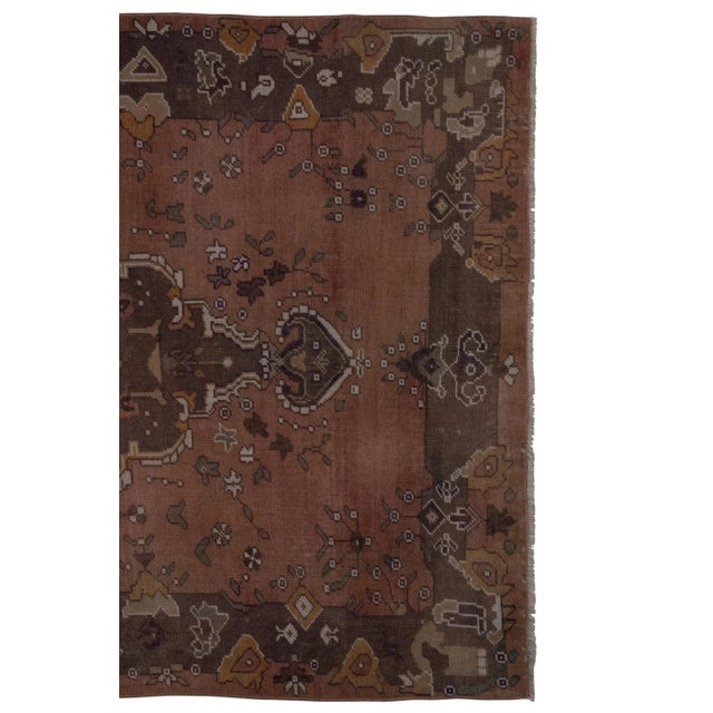 Vintage Turkish Konya Rug 60.1"x99.1" / 154x254cm Hand woven with high quality pure wool Excellent condition From TURKEY...