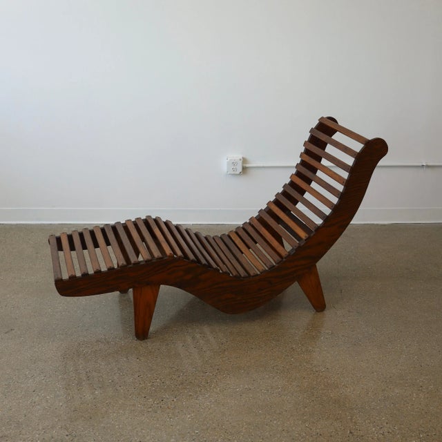Mid-Century Modern 1950s Klaus Grabe Chaise Lounge For Sale - Image 3 of 6