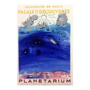 Dufy Lithograph 29, Planetarium, Art in Posters