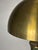 Mid-Century Modern Mosaic and Brass Table Lamp with Gold Mushroom Metal Dome Shade, 1960s For Sale - Image 18 of 18