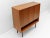 Danish Teak Two-Door Bar Cabinet, 1960s For Sale - Image 6 of 15