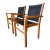 Vintage Teak Sling Patio Arm Chairs for Robb & Stucky, a Pair For Sale