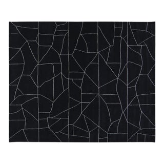 Moroccan Hand Knotted Wool Rug,8'1"X10'1" For Sale