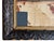 “Rodeo” Black Abstract Art in Antique Frame, Transitional Living Room Art by JTS For Sale In Minneapolis - Image 6 of 10