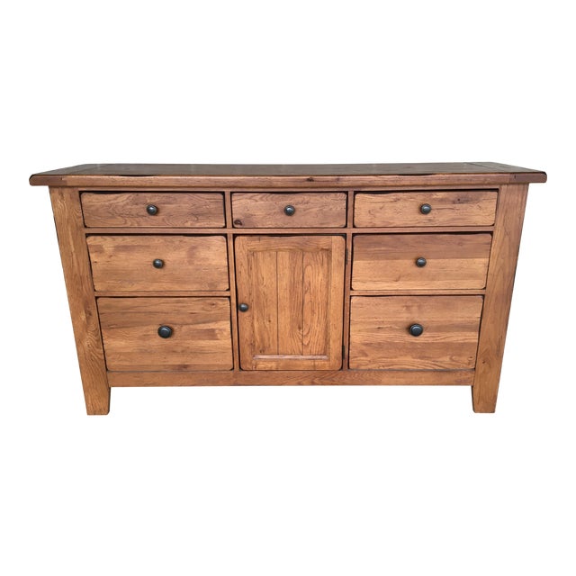 Broyhill Attic Heirlooms Distressed 9 Drawer Dresser and Mirror Chairish